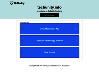 techunity.info screenshot