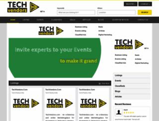 techvendors.com screenshot
