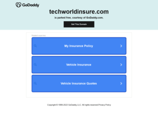 techworldinsure.com screenshot