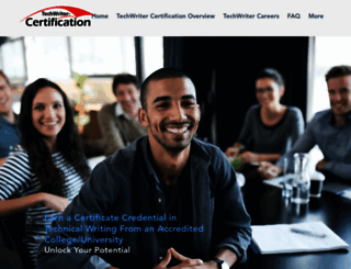 techwriter-certification.com screenshot