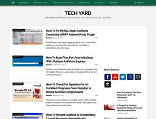 techyard.net screenshot