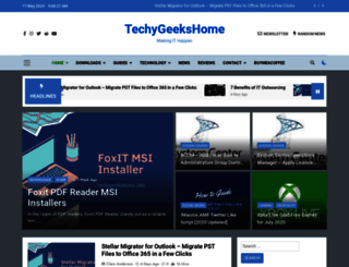 techygeekshome.info screenshot