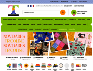 tecidosnainternet.com.br screenshot