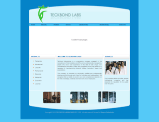 teckbondlabs.com screenshot