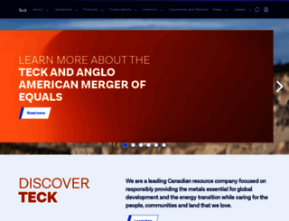 teckcominco.com screenshot