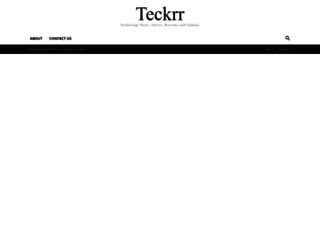 teckrr.com screenshot