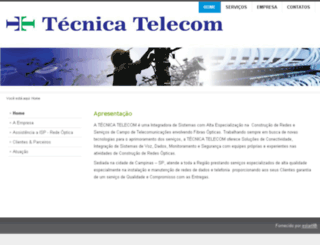 tecnicatelecom.com.br screenshot