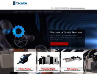 tecnicosolutions.com screenshot