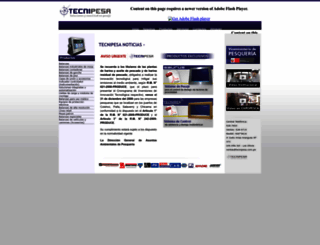 tecnipesa.com.pe screenshot