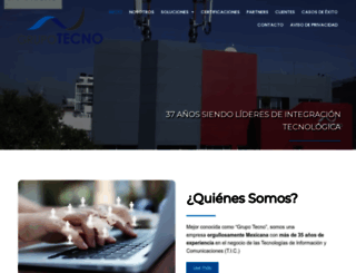 tecno.com.mx screenshot