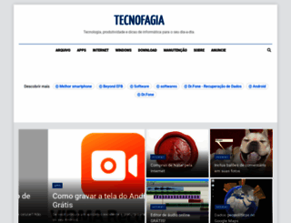 tecnofagia.com screenshot