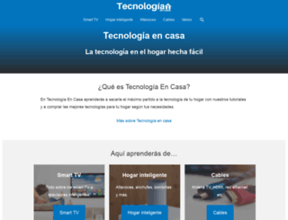 tecnologiaencasa.com screenshot