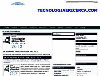 tecnologiaericerca.com screenshot