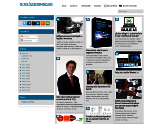 tecnologicodominicano.blogspot.com screenshot