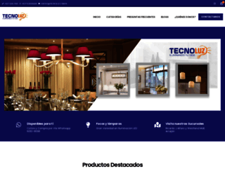 tecnoluz.com.pa screenshot