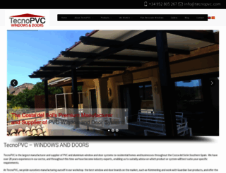 tecnopvc.com screenshot
