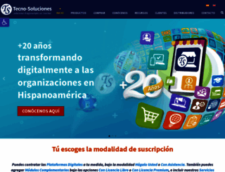 tecnosoluciones.com.ve screenshot