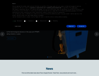 tecnosupply.it screenshot