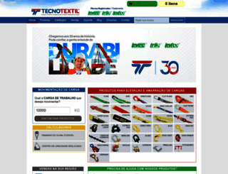tecnotextil.com.br screenshot