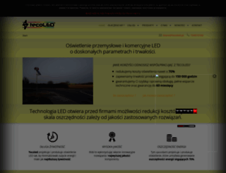 tecoled.pl screenshot