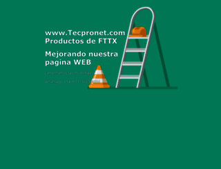 tecpronet.com screenshot