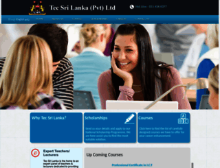 tecsrilanka.com.lk screenshot