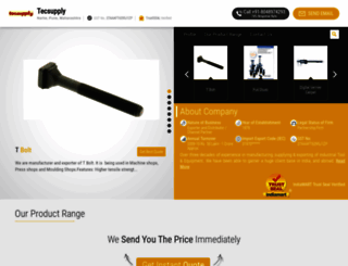 tecsupply.co.in screenshot