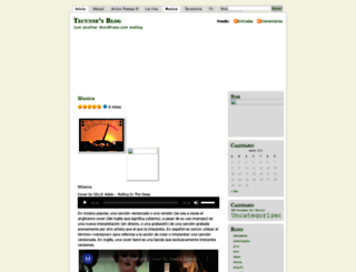 tecunse.wordpress.com screenshot