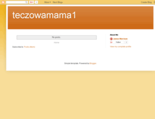 teczowamama1.blogspot.com screenshot