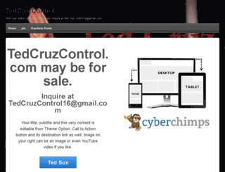 tedcruzcontrol.com screenshot