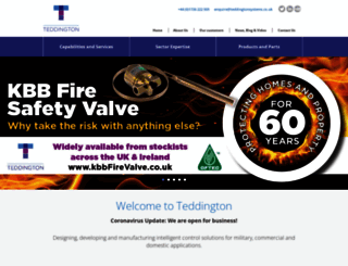 teddingtonsystems.co.uk screenshot