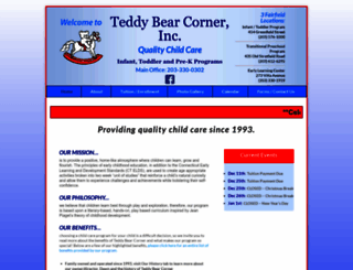 teddybearcorner.com screenshot