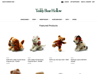 teddybearhollow.com screenshot
