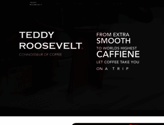 teddyrooseveltcoffee.com screenshot