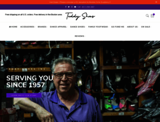 teddyshoes.com screenshot