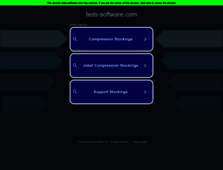 teds-software.com screenshot
