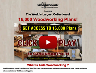 teds-wood-working.com screenshot