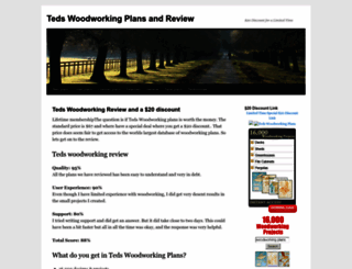 tedswoodworking.org screenshot