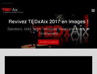 tedxaix.com screenshot