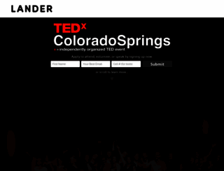 tedxcoloradosprings.com screenshot
