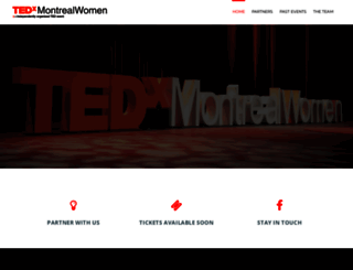 tedxmontrealwomen.com screenshot