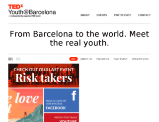 tedxyouthbarcelona.com screenshot