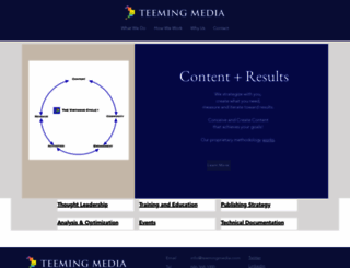teemingmedia.com screenshot