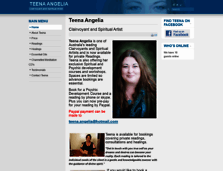 teenaangelia.com.au screenshot