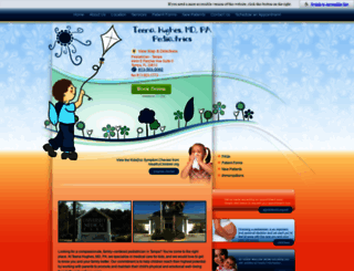 teenahughespediatrics.com screenshot