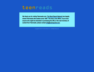 teenreads.com screenshot