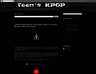 teenskpop.blogspot.com screenshot
