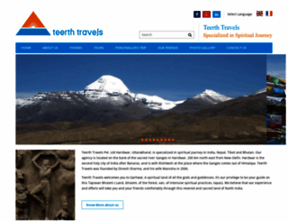 teerthtravels.com screenshot
