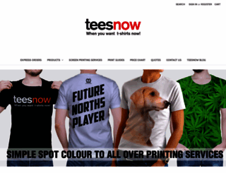 teesnow.com.au screenshot