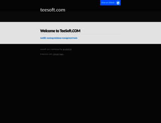 teesoft.com screenshot